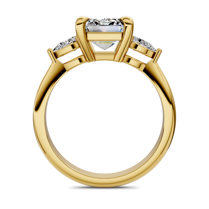Isabella Three Stone Ring Setting