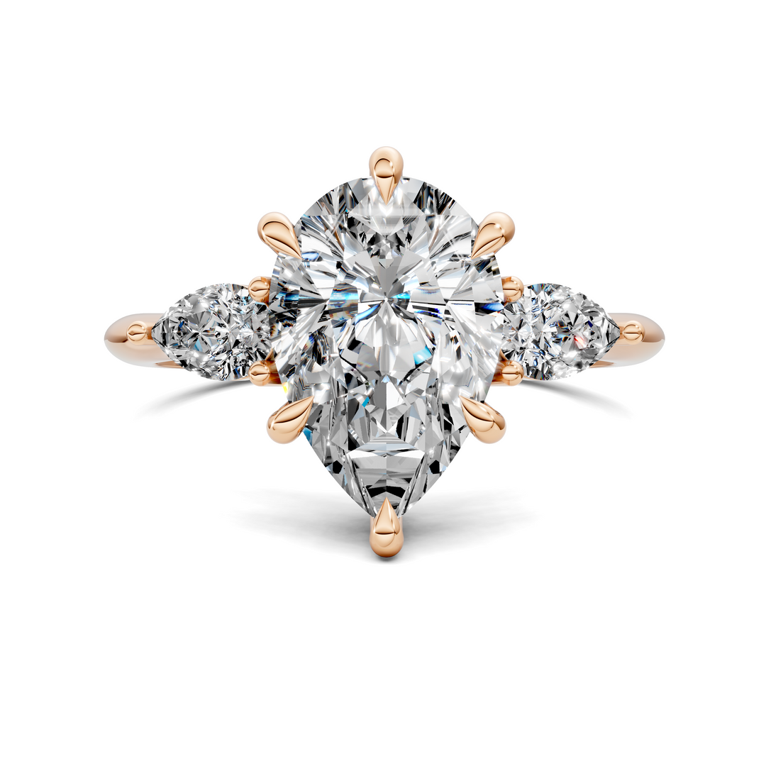 Isabella Three Stone Ring