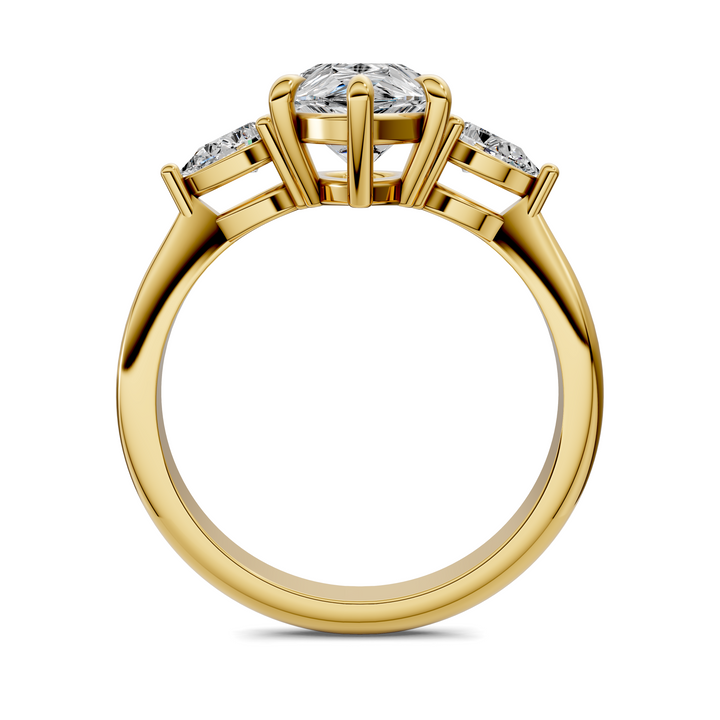 Isabella Three Stone Ring