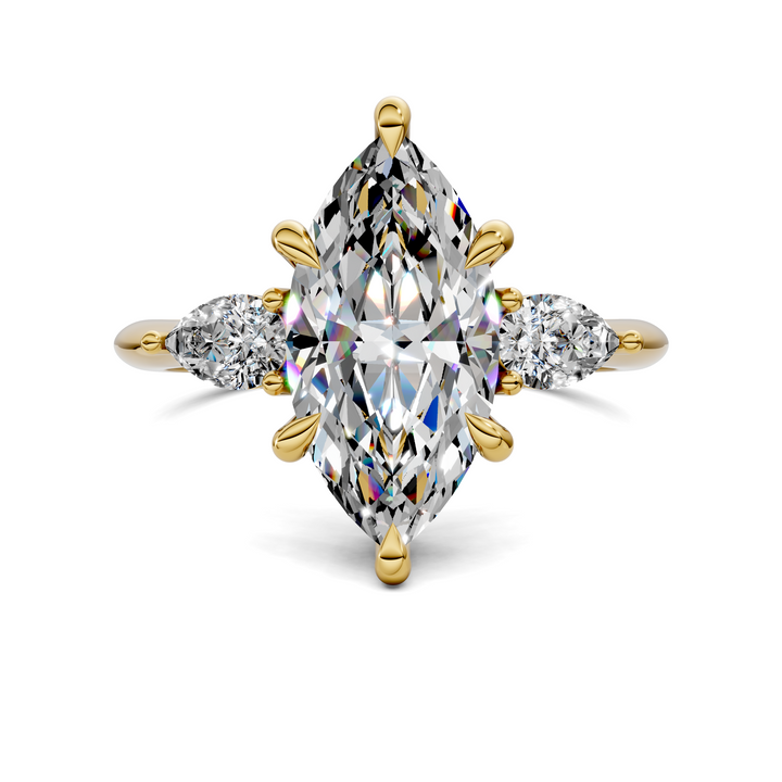 Isabella Three Stone Ring