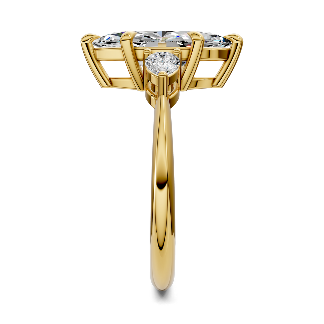 Isabella Three Stone Ring