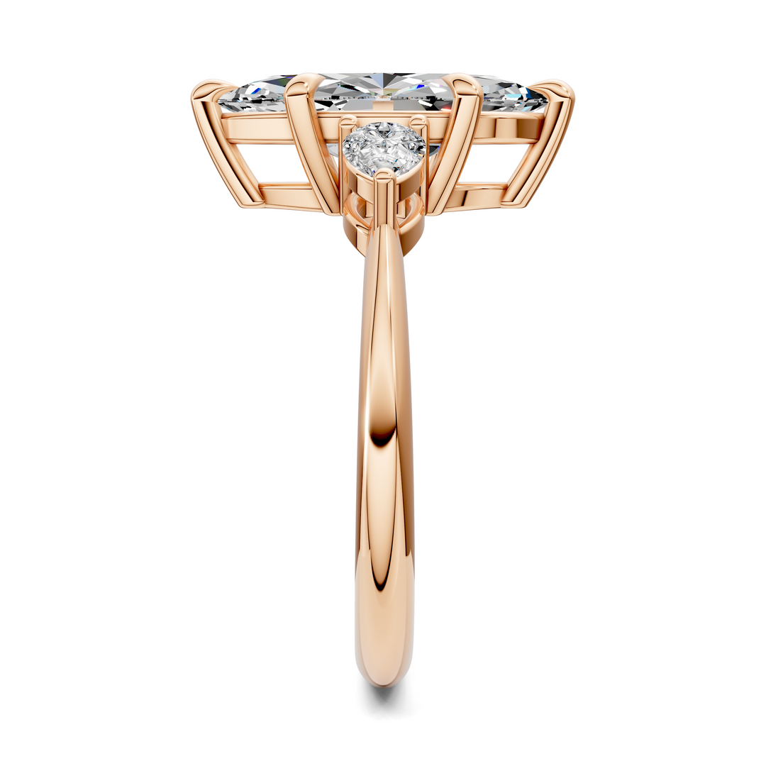 Isabella Three Stone Ring