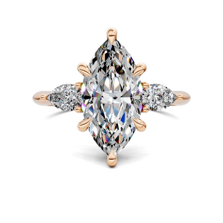 Isabella Three Stone Ring