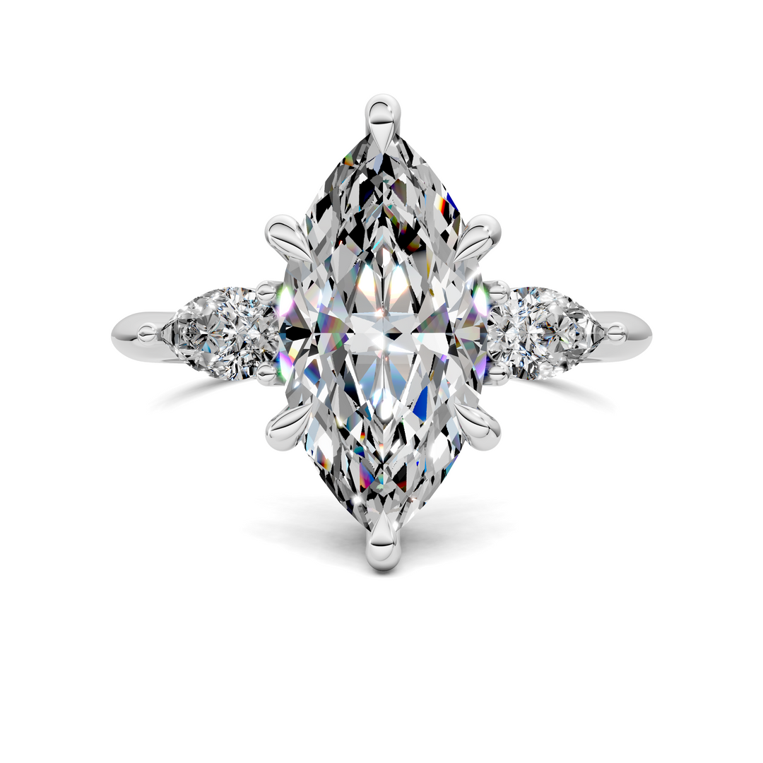 Isabella Three Stone Ring