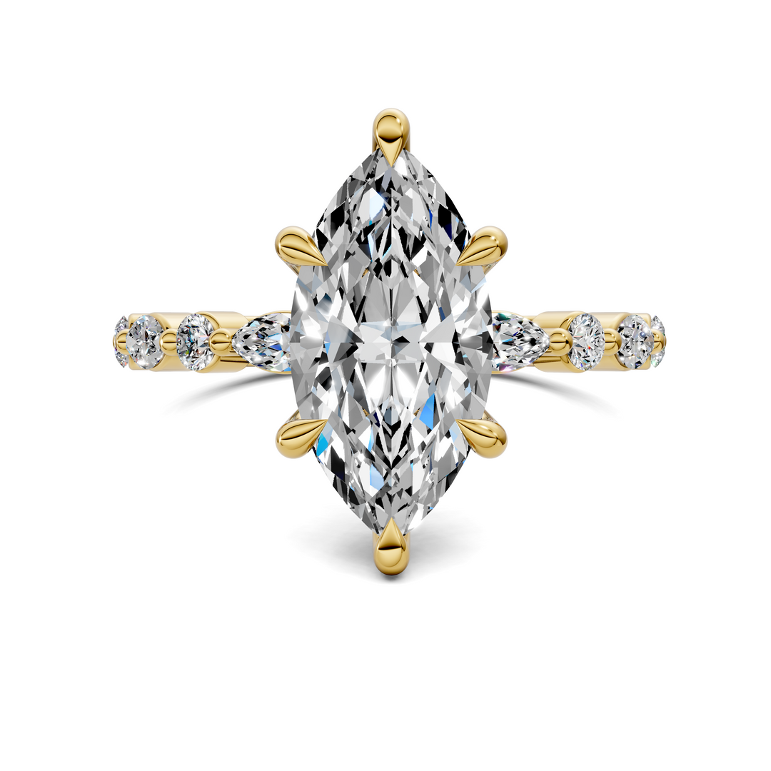 Nina Marquise Accent Ring