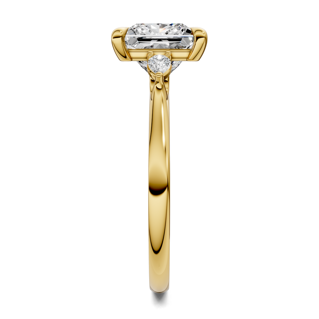 Alivia Three Stone Classic Ring