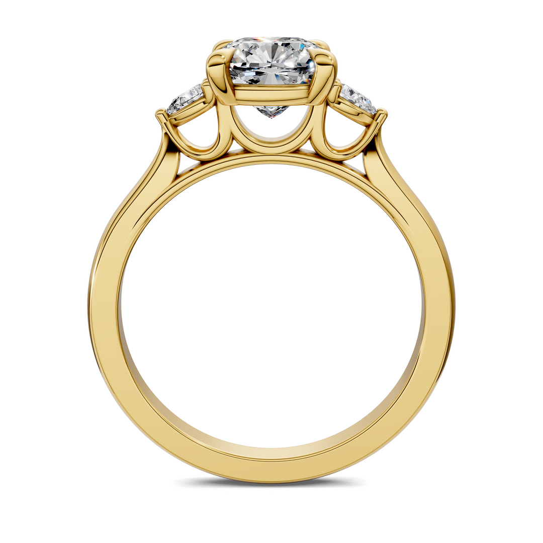 Alivia Three Stone Classic Ring