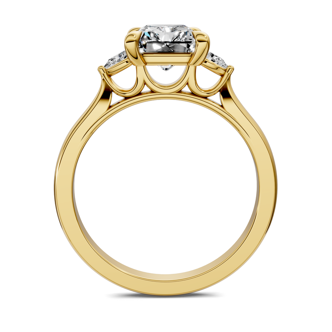 Alivia Three Stone Classic Ring