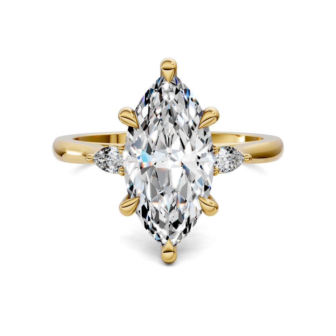 Alivia Three Stone Classic Ring