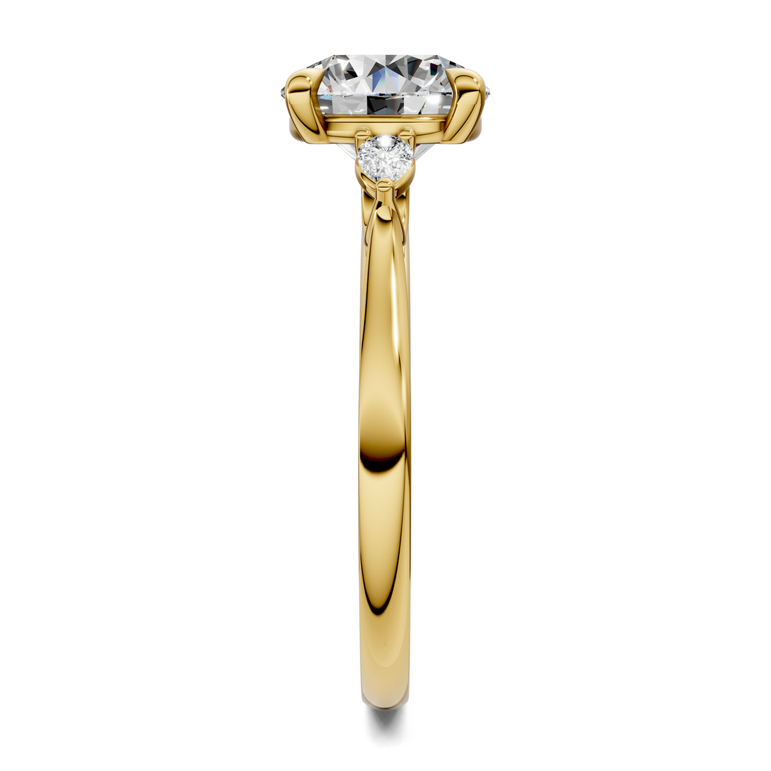Alivia Three Stone Classic Ring