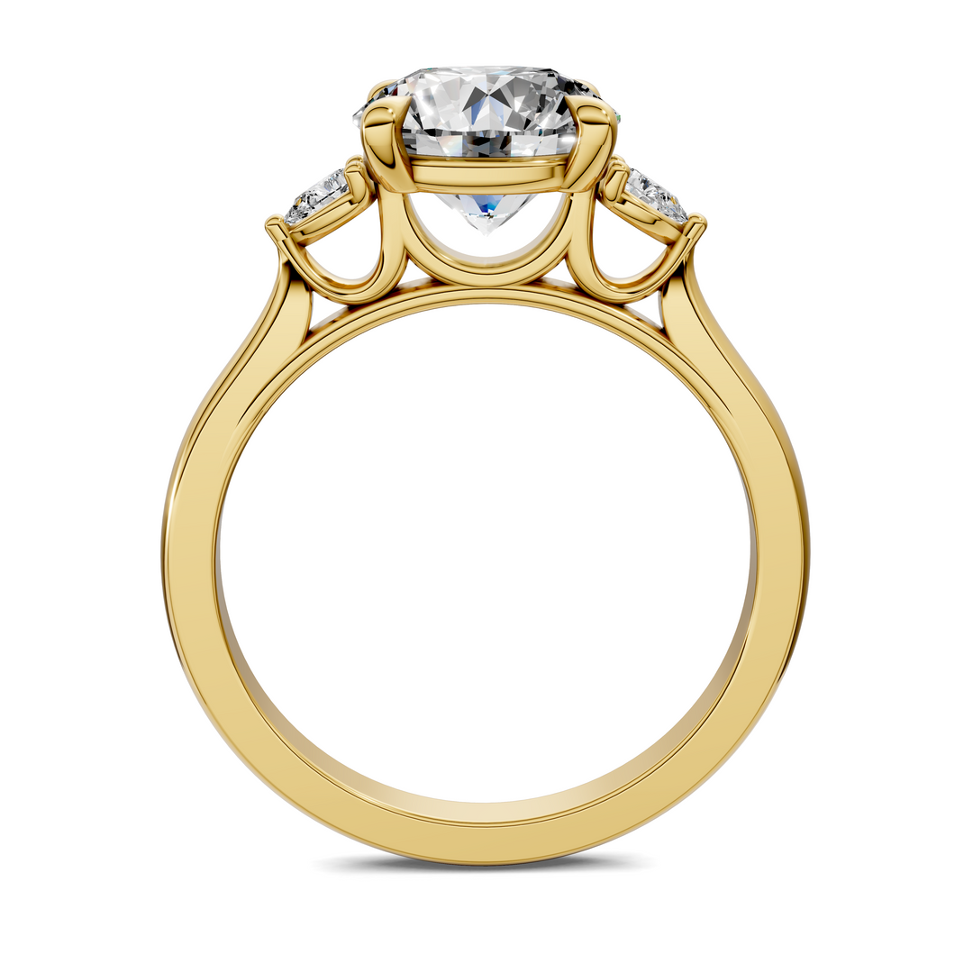 Alivia Three Stone Classic Ring