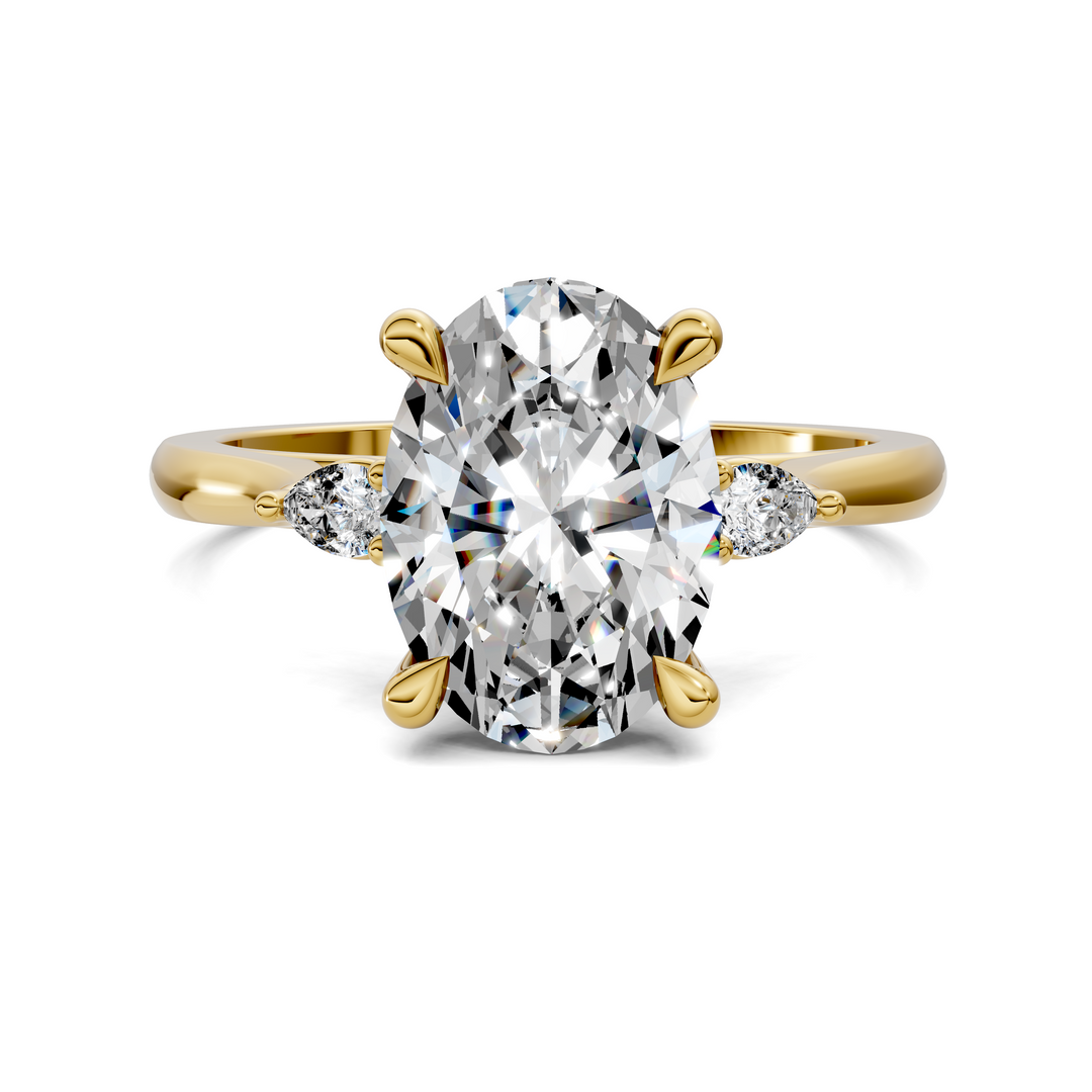 Alivia Three Stone Classic Ring