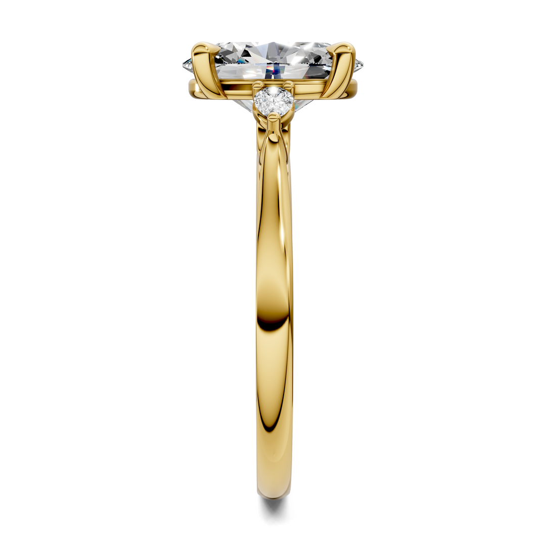 Alivia Three Stone Classic Ring