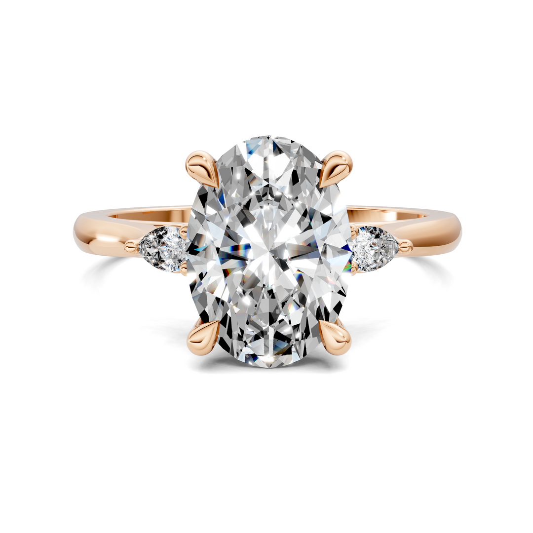 Alivia Three Stone Classic Ring