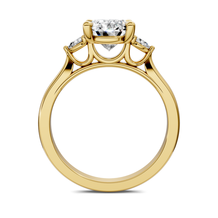Alivia Three Stone Classic Ring