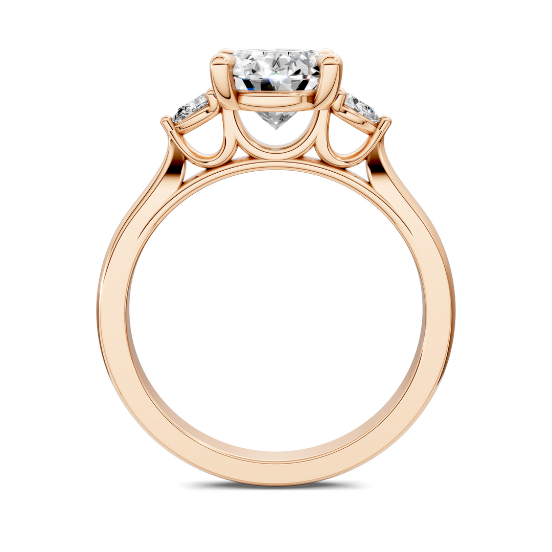 Alivia Three Stone Classic Ring