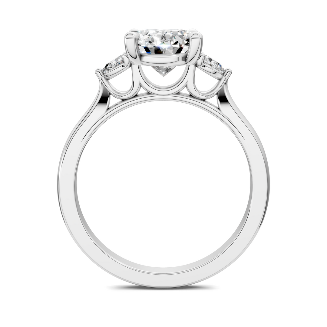 Alivia Three Stone Classic Ring