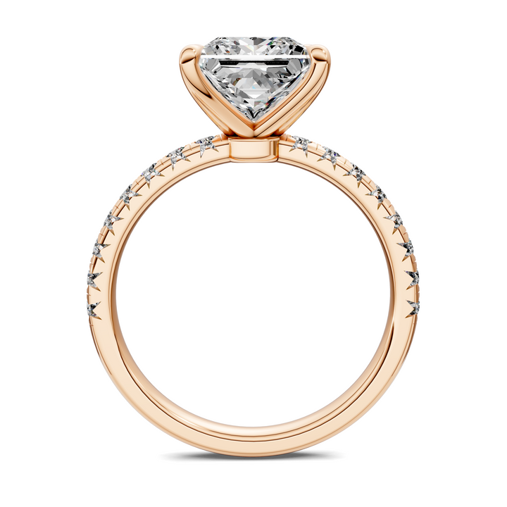 Tessa Scalloped Pavé Ring