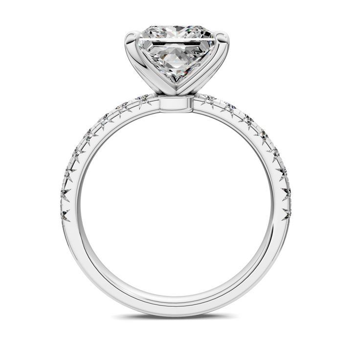 Tessa Scalloped Pavé Ring