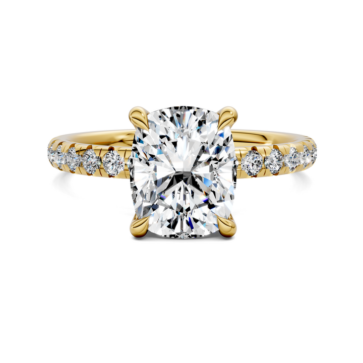 Tessa Scalloped Pavé Ring