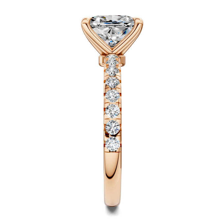 Tessa Scalloped Pavé Ring
