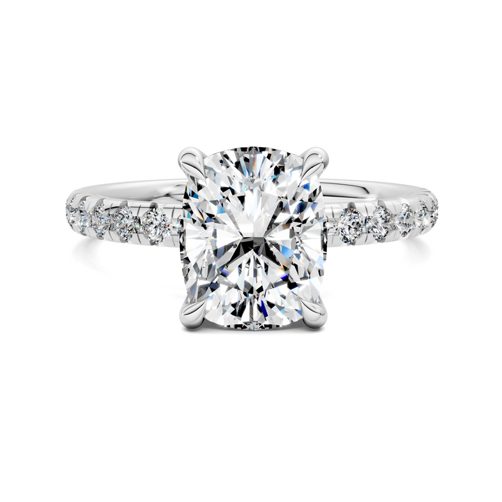 Tessa Scalloped Pavé Ring