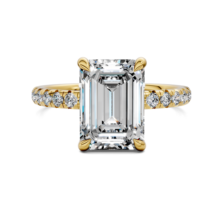 Tessa Scalloped Pavé Ring