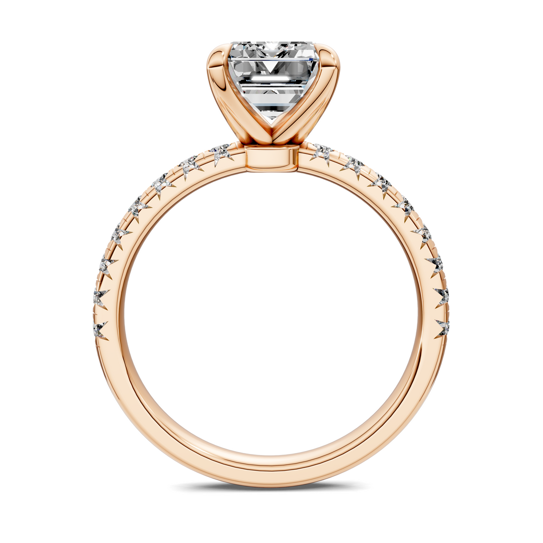 Tessa Scalloped Pavé Ring