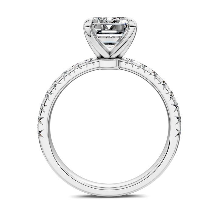 Tessa Scalloped Pavé Ring
