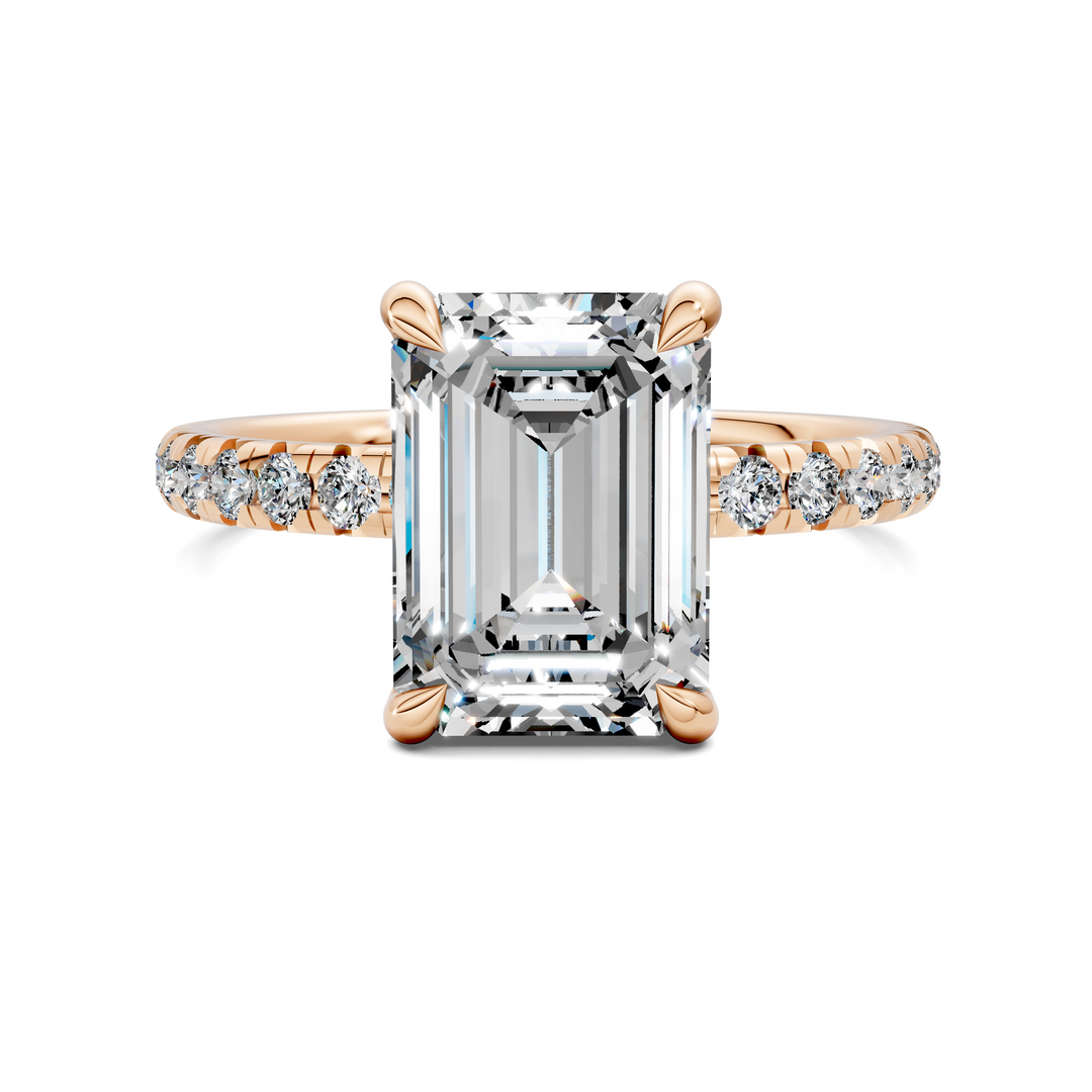 Tessa Scalloped Pavé Ring