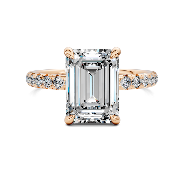 Tessa Scalloped Pavé Ring