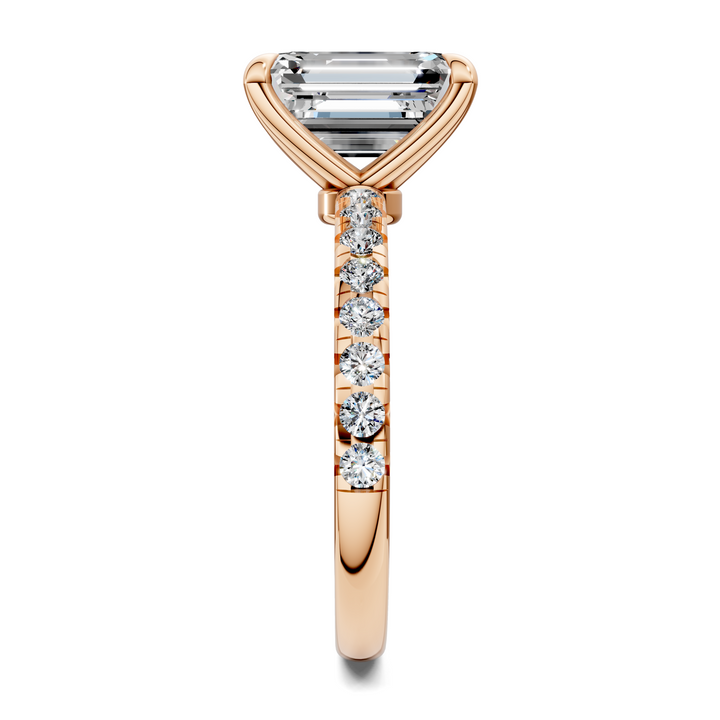 Tessa Scalloped Pavé Ring