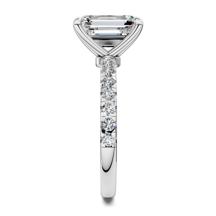 Tessa Scalloped Pavé Ring