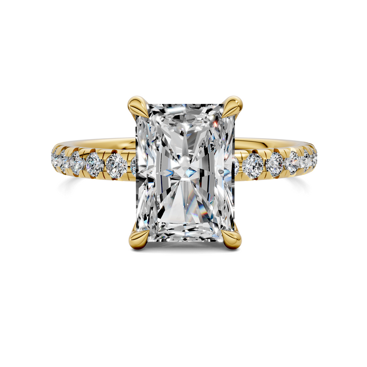Tessa Scalloped Pavé Ring