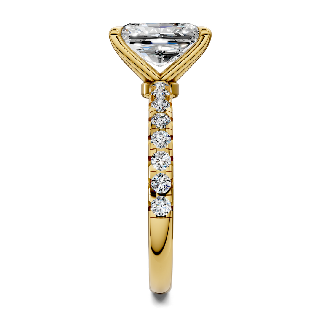 Tessa Scalloped Pavé Ring