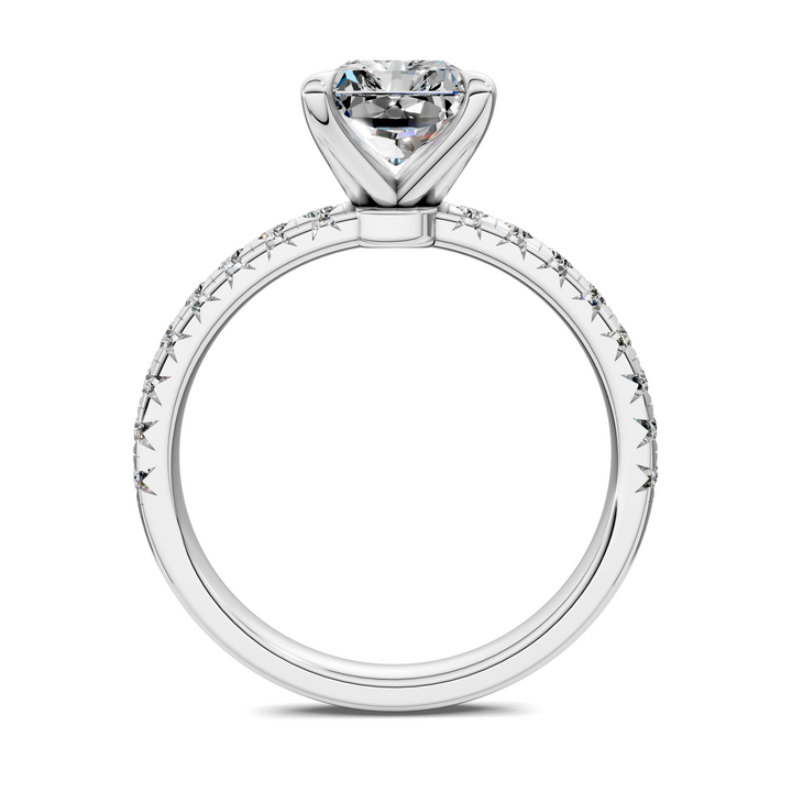 Tessa Scalloped Pavé Ring