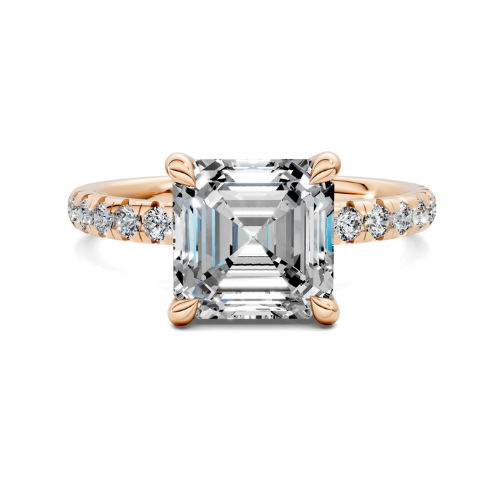 Tessa Scalloped Pavé Ring