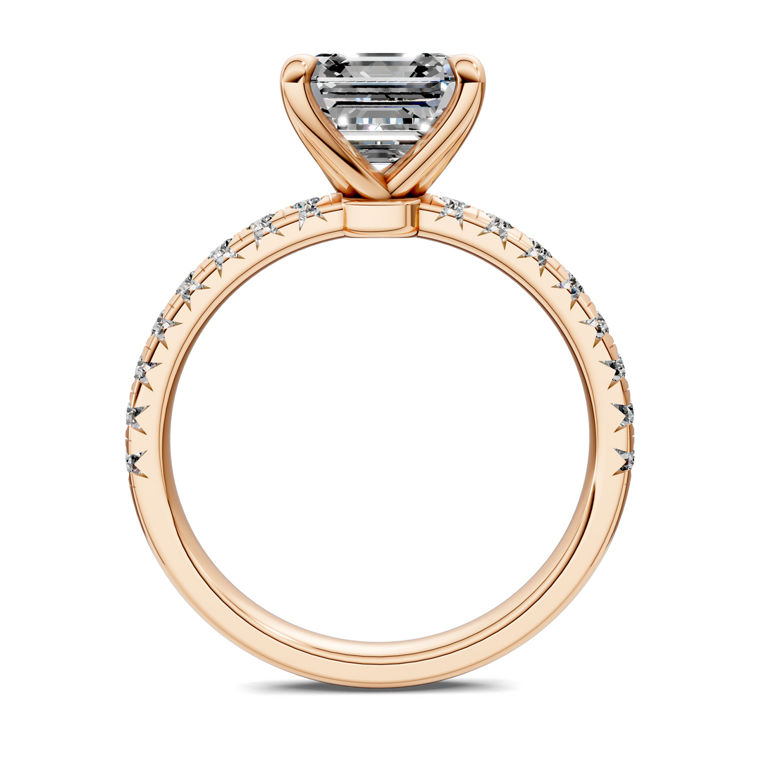 Tessa Scalloped Pavé Ring