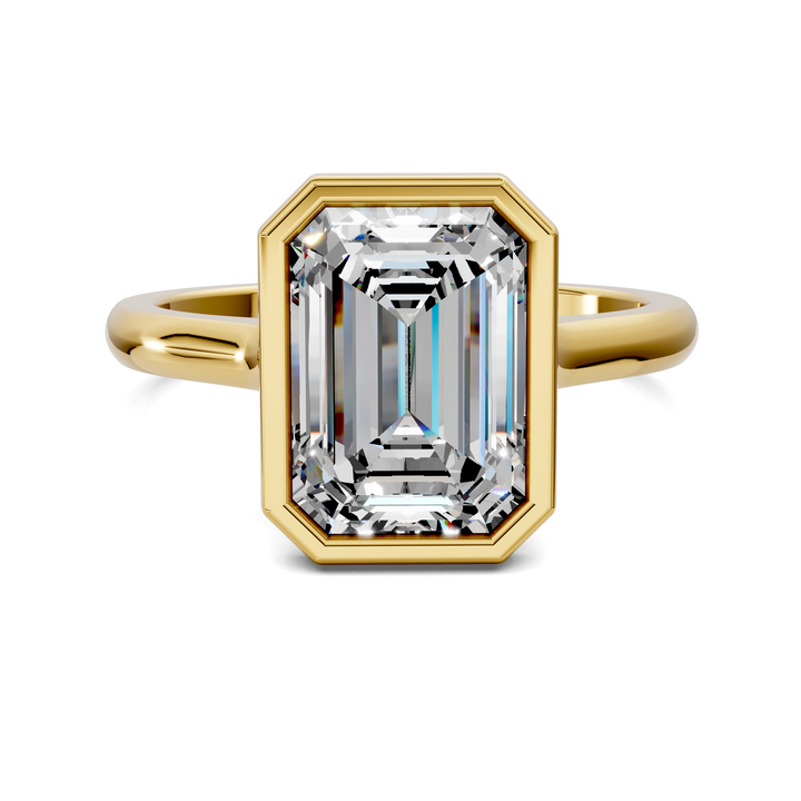Sandra Bezel Cathedral Solitaire Ring Setting