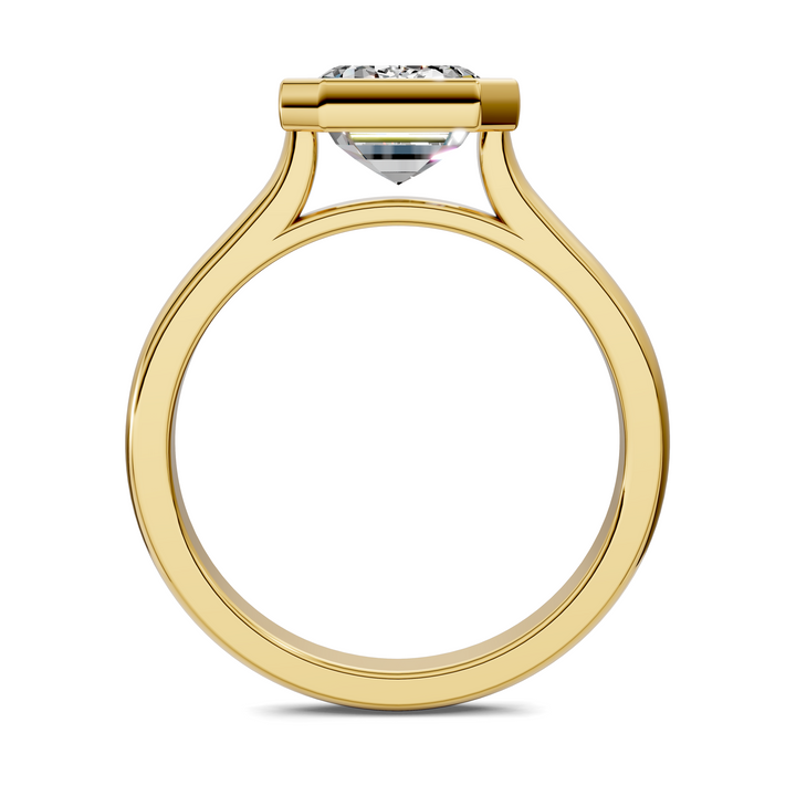 Sandra Bezel Cathedral Solitaire Ring Setting