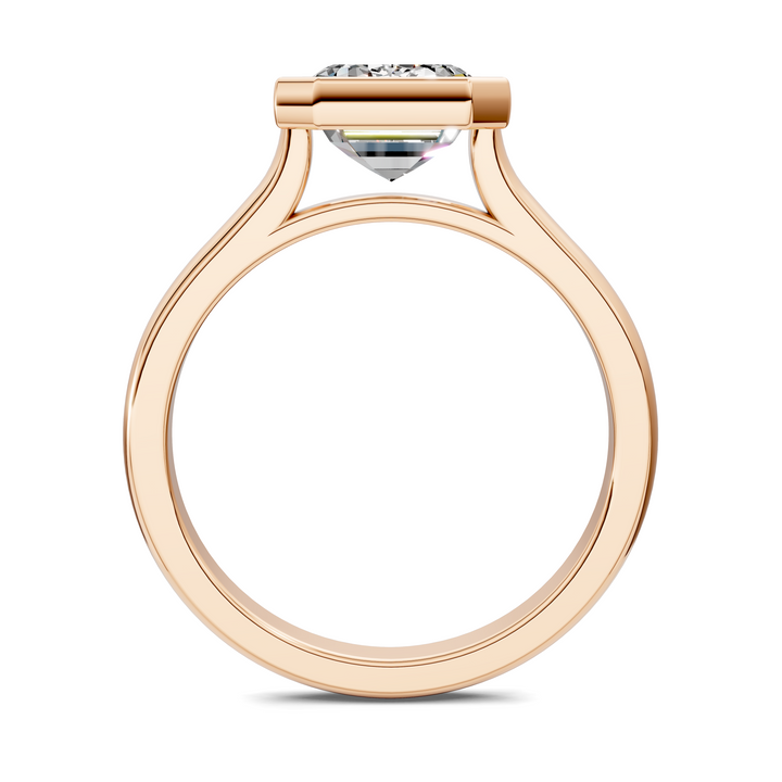 Sandra Bezel Cathedral Solitaire Ring Setting