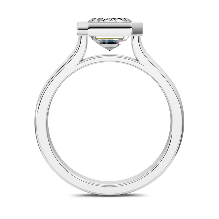 Sandra Bezel Cathedral Solitaire Ring Setting
