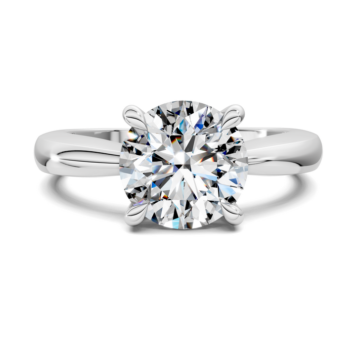 Nora Tapered Solitaire Ring Setting