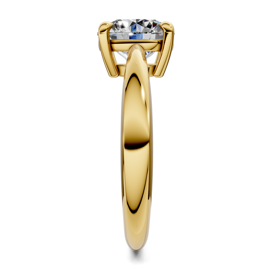 Nora Tapered Solitaire Ring Setting