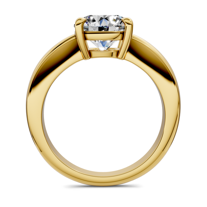 Nora Tapered Solitaire Ring Setting
