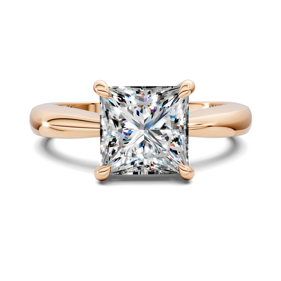 Nora Tapered Solitaire Ring Setting