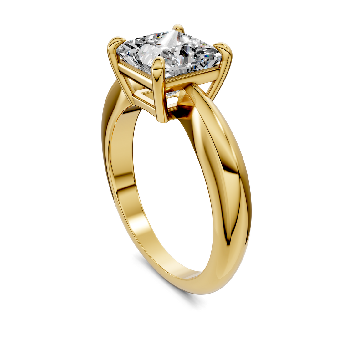 Nora Tapered Solitaire Ring Setting