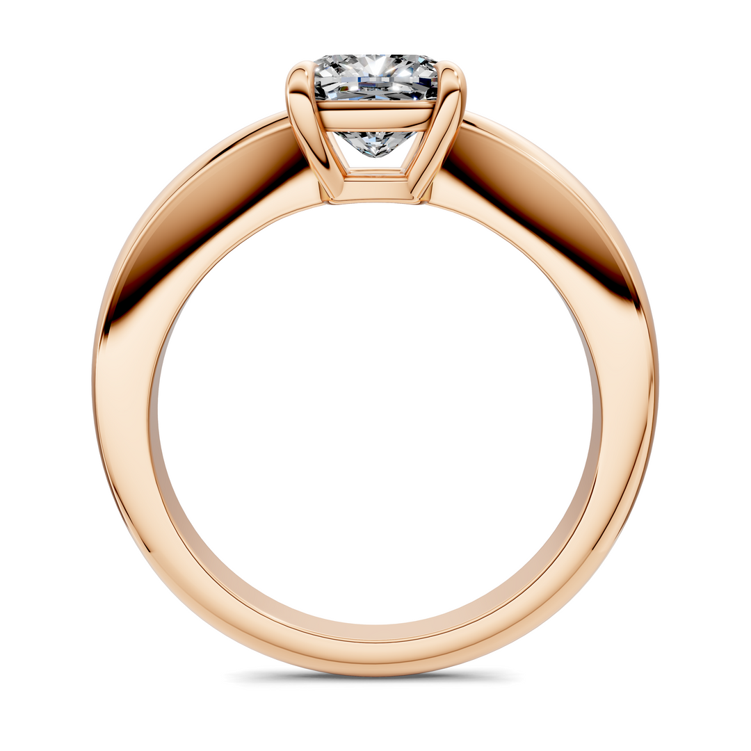 Nora Tapered Solitaire Ring