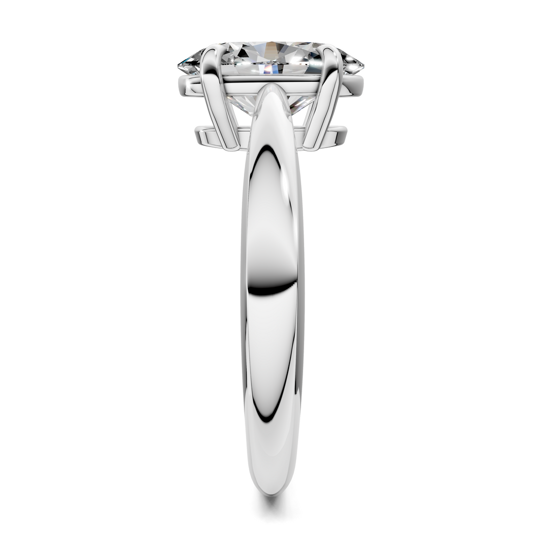 Nora Tapered Solitaire Ring