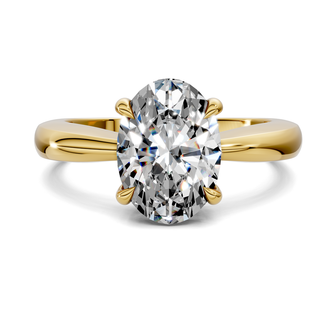 Nora Tapered Solitaire Ring